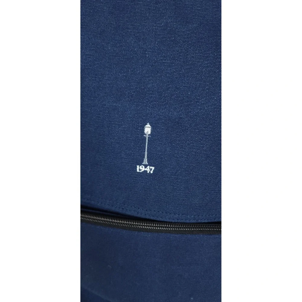 Straight Down Hearst Blue Canvas Backpack Laptop Bag Carmel Golf Charlotte NEW‎